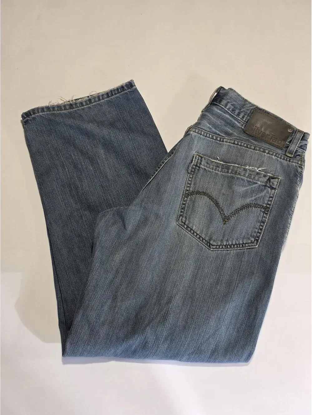 Vintage SilverTab Levi's Baggy Jeans Men's W33 L30 Light Wash 90s Y2K Skater